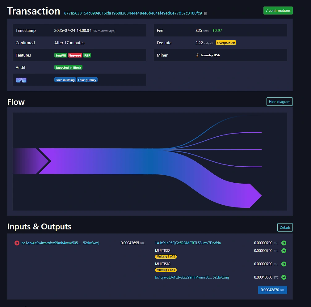 looking up bitcoin wallet address