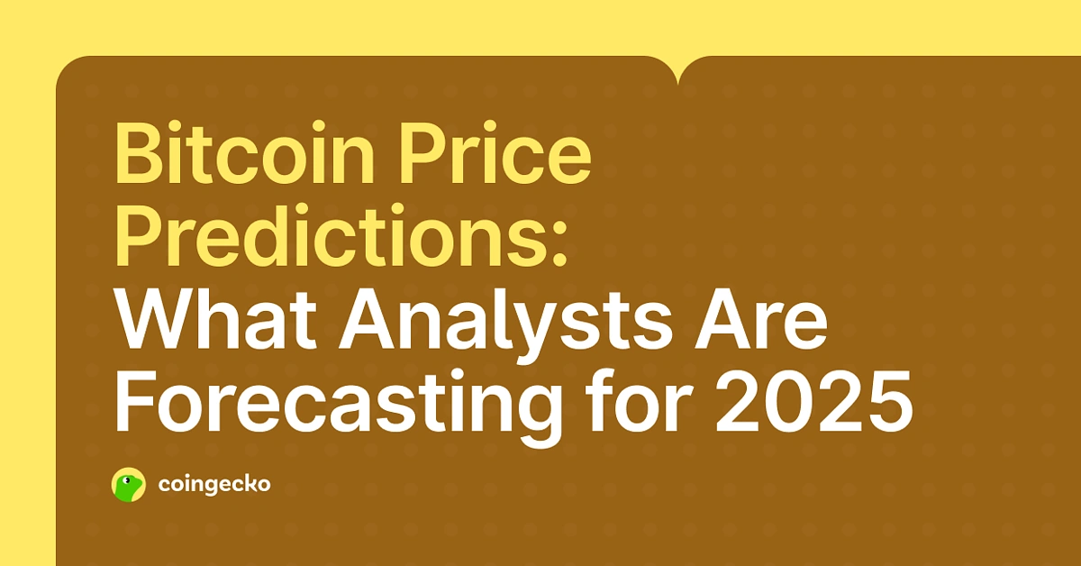 Bitcoin Price Predictions by Analysts