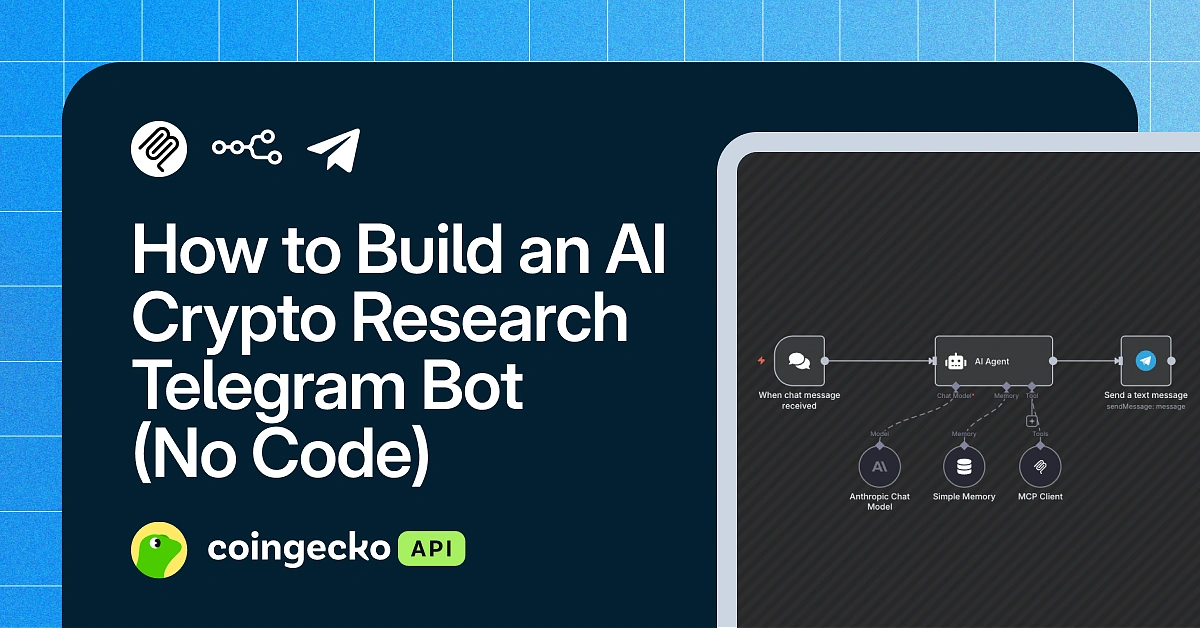 How to Build an AI Crypto Research Telegram Bot (No Code with n8n)