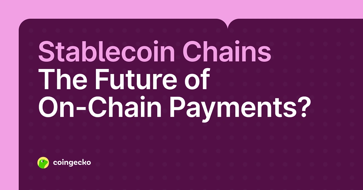 What are stablecoin chains